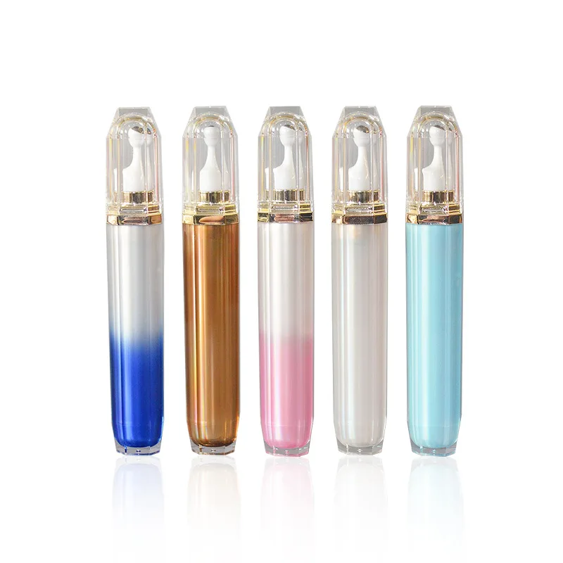

50pcs 15ml acrylic Empty Perfume Essential Oil Bottles Roll on Bottle Steel Bead Eye Essence Packing Roller Bottle