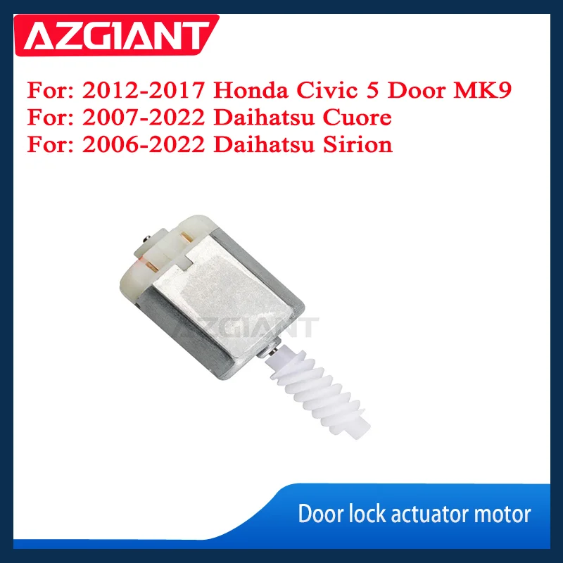 Motor Atuador de Fechadura da Porta Lateral Esquerda para Daihatsu Cuore 2007-2022 - Fechadores de Porta de Carro