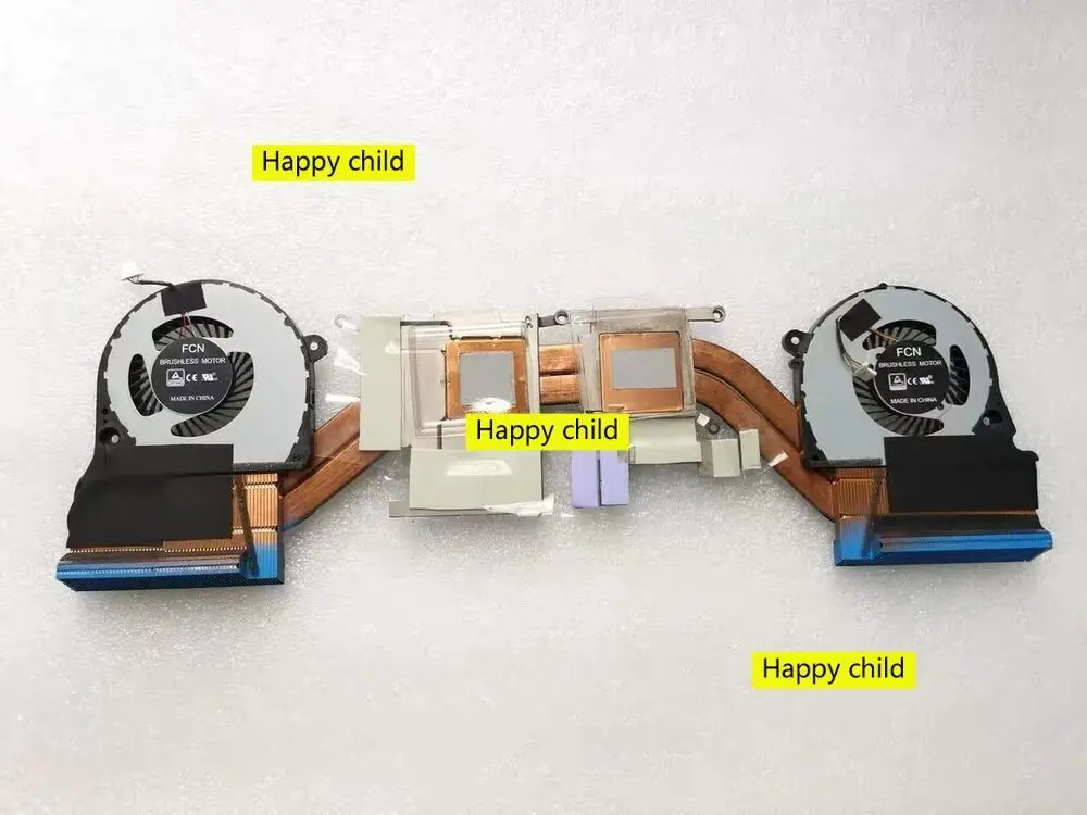 New For Dell Inspiron 7577 7588 Cooling Fan Heatsink 0X73F9 X73F9 image 2