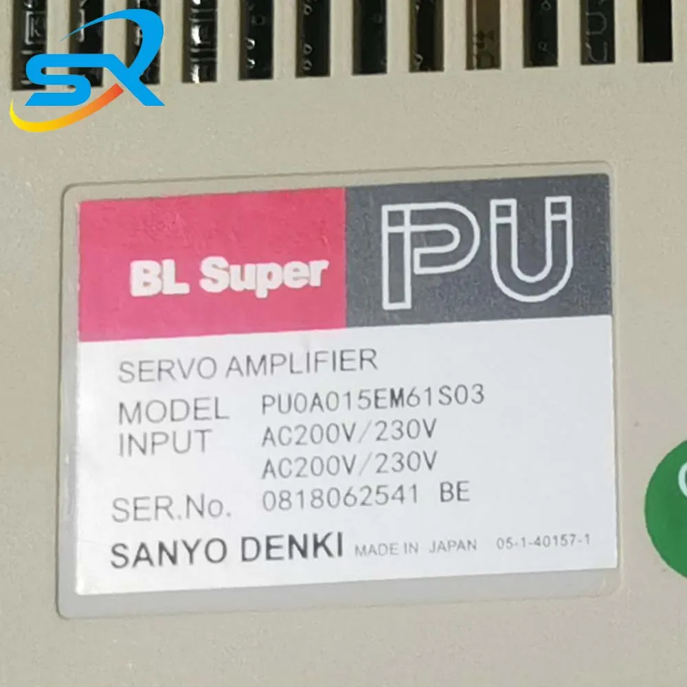 PU0A015EM61S03 100% TESTE SANYO Servo Driver Bom estado Funciona Ganhe vídeo de inspeção Consulta antes de fazer o pedido