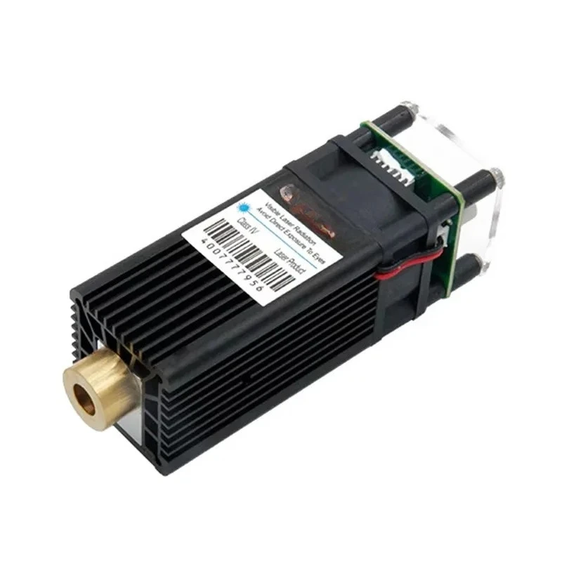 10W Ultra-Fine Compressed Spot Laser Module 10W Optical Power Fixed-Focus Engraving Speed Higher Laser for Cutting CNC DIY Laser