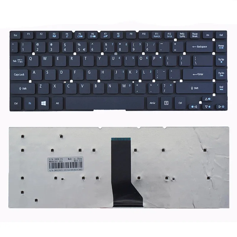 Nuevo teclado de ordenador portátil para ACER ACER ASPIRE E14 E5-411 421G ZQM 472G E5-470G