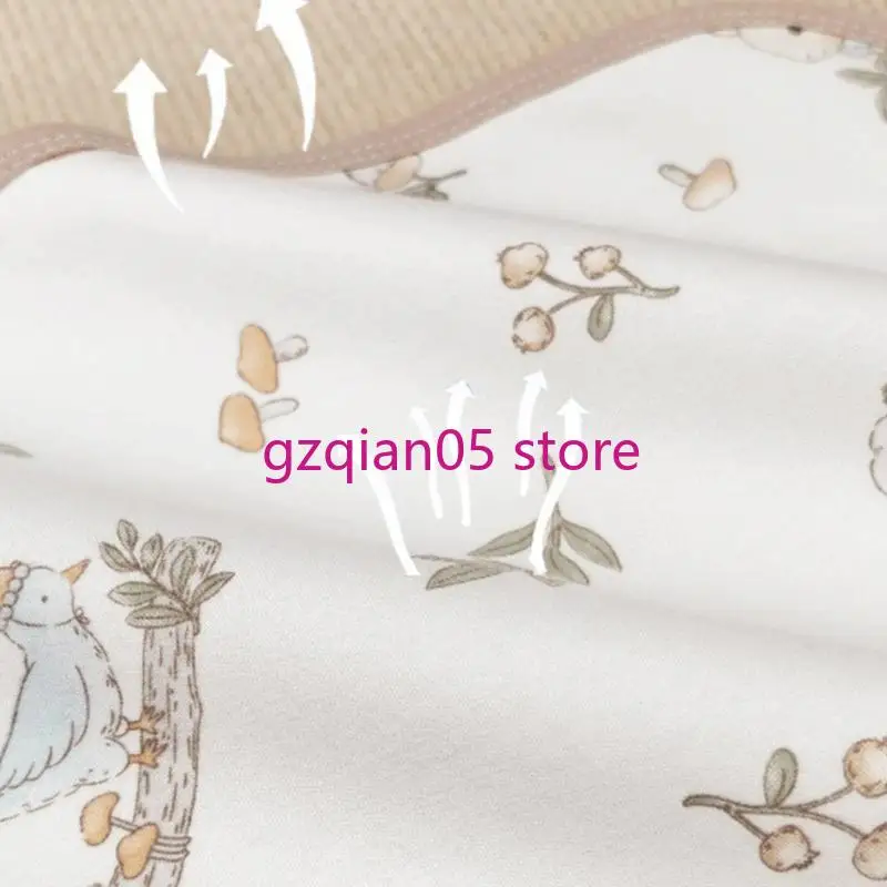 N7ME سجادة تغيير حفاضات الأطفال القابلة للغسل، وسادة بول بتصميم مقاوم للماء وجيد التهوية #2