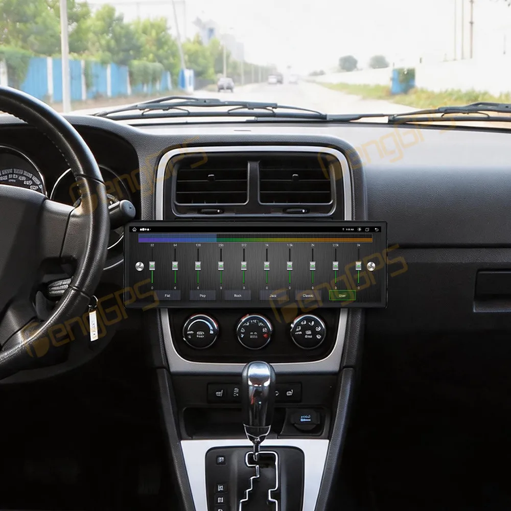 14.9 Inch Screen Car Radio For Dodge Caliber 2010-2012 Android Auto GPS Navigation Multimedia Video Stereo Receiver Head Unit