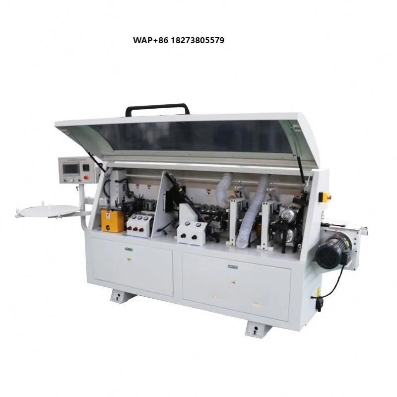 Semi Automatic Edge Banding Machine Manual Pvc Curved Wood Work Edgebander Machines