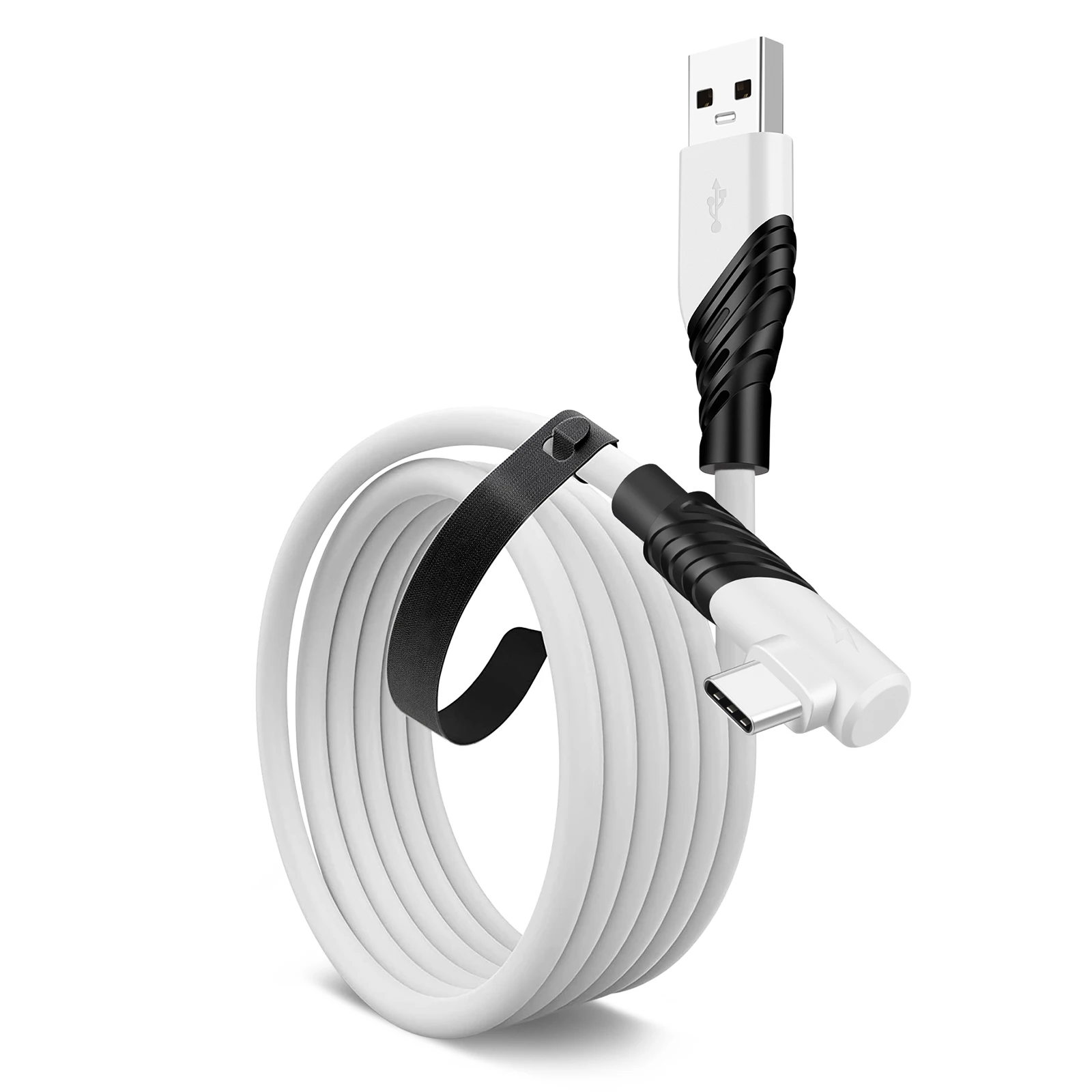 Factory OEM USB a to Type C VR Cable 90 Degree Right Angle USB 3.0 Data Line for VR Headset