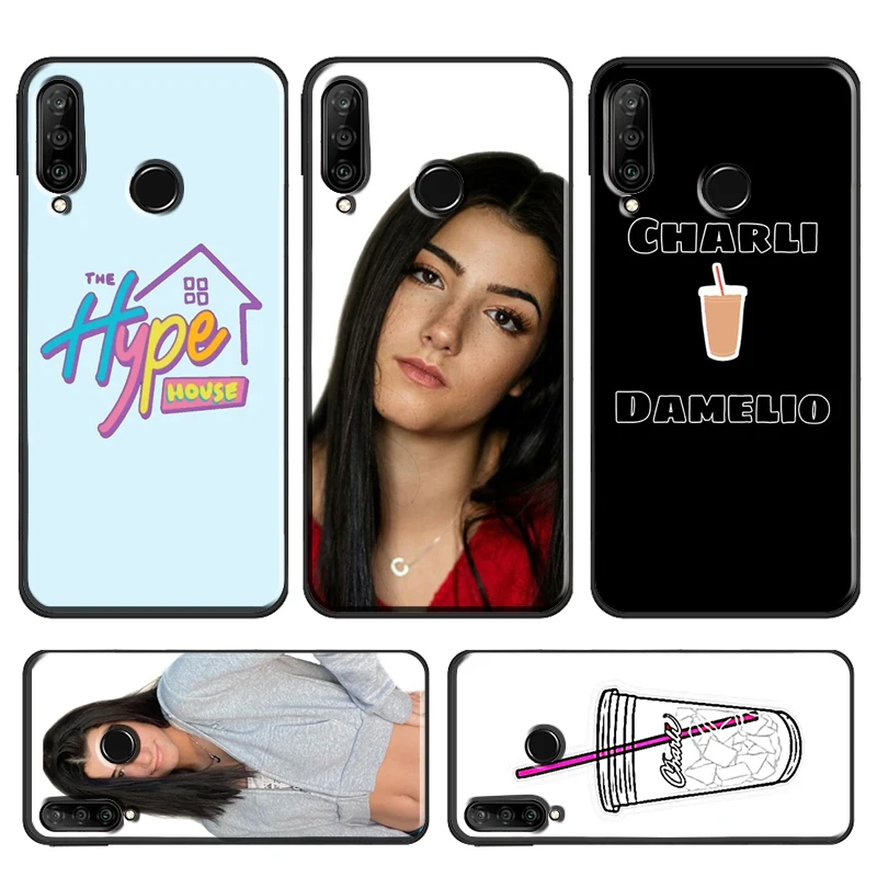 Charli Damelio Case For Huawei P40 Lite P20 P30 Pro P Smart Z 2019 Mate 20 Lite Nova 5T Honor 50 10i 8X 9X