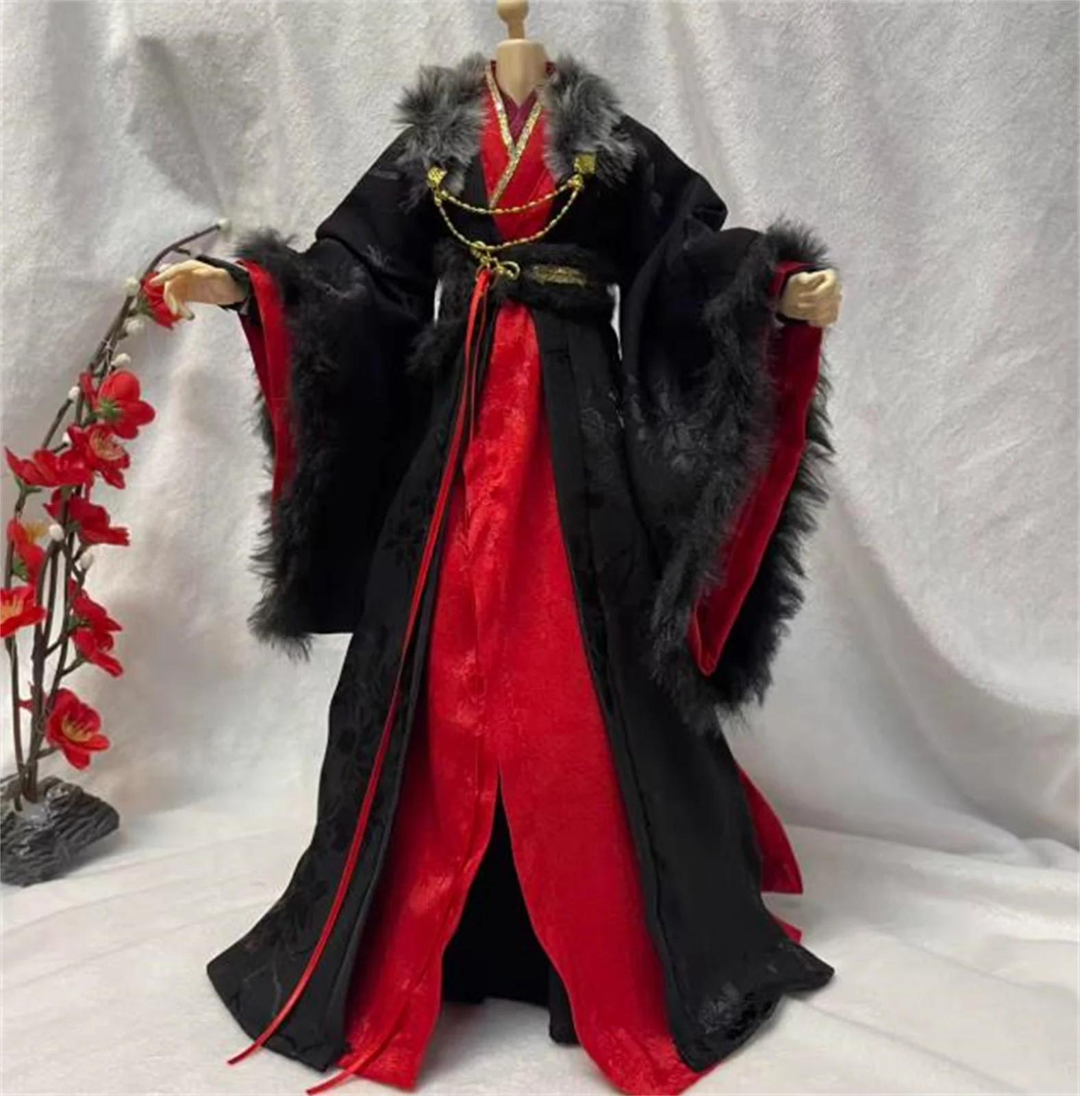 1/6 männer Hanfu Chinesischen Alten Anzug Hanfu Kleid Mann Kleidung Outfit/hemd Kleidung Mantel Modell für 12 zoll action Figur Spielzeug