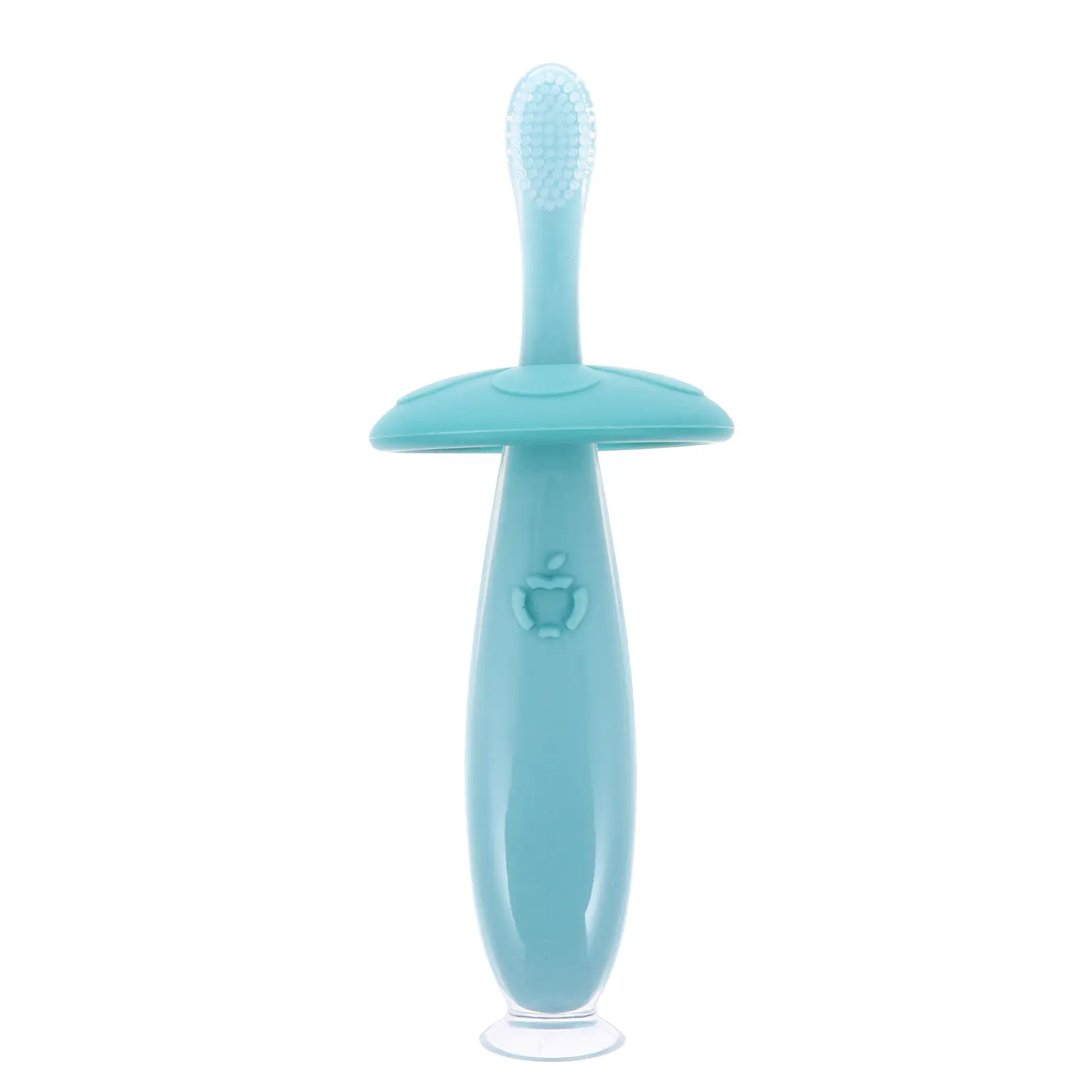 1Set Silicone Baby Toothbrush Soft Small Head Oral Care Portable Toddler Toothbrush Infant Teeth Cleaning Kids Brush