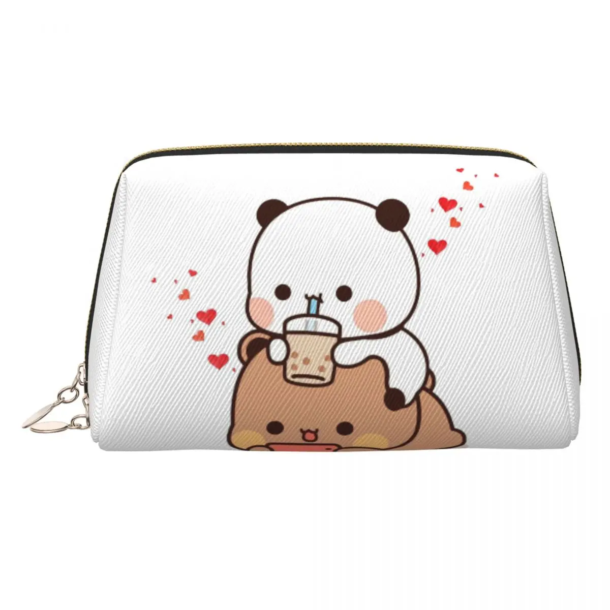 Peach And Goma Bubu Dudu Balloon Women Cosmetic Bags Travel Makeup Organizer Pouch Toiletry Storage Dopp Kit Case