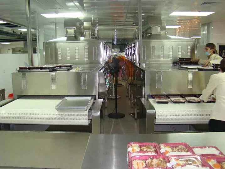 Customized 2026 Plc Tunnel Microwave Animal Food Drying Machinemicrowave Dryer