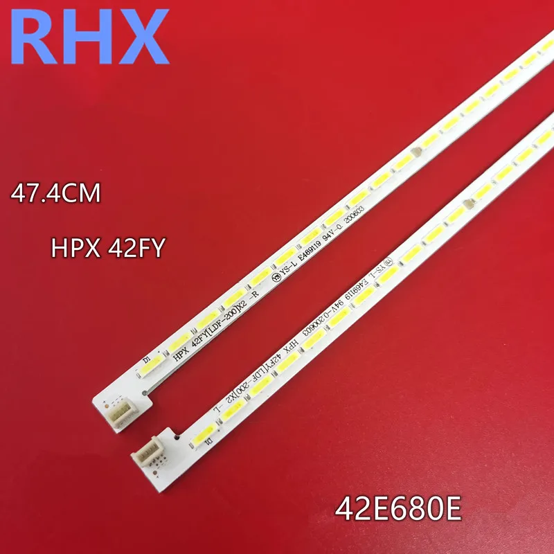 

42inch FOR Skyworth 42E680E HPX 42FY LDF-200 X2- L R GT-5300-AZ42000A0 47.4CM 60LED 100%NEW LED backlight strip