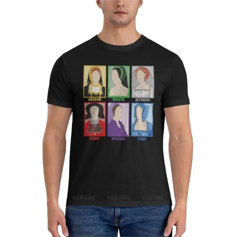 SIX the Musical: Old School Queens New Colors Classic T-Shirt funny t shirts hippie clothes mens cotton t shirts