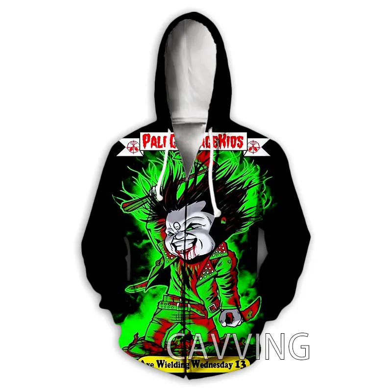 CAVVING 3D Printed Wednesday 13  Zipper Hoodies Zip Hooded Sweatshirt Harajuku Hoodie Sweatshirt for Men/women  H02