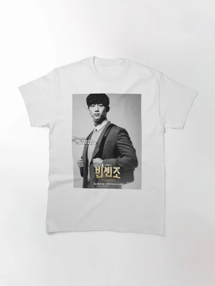 Vincenzo Cassano Kdrama - Ok Taec Yeon Classic T-Shirt Slim Fit Brand