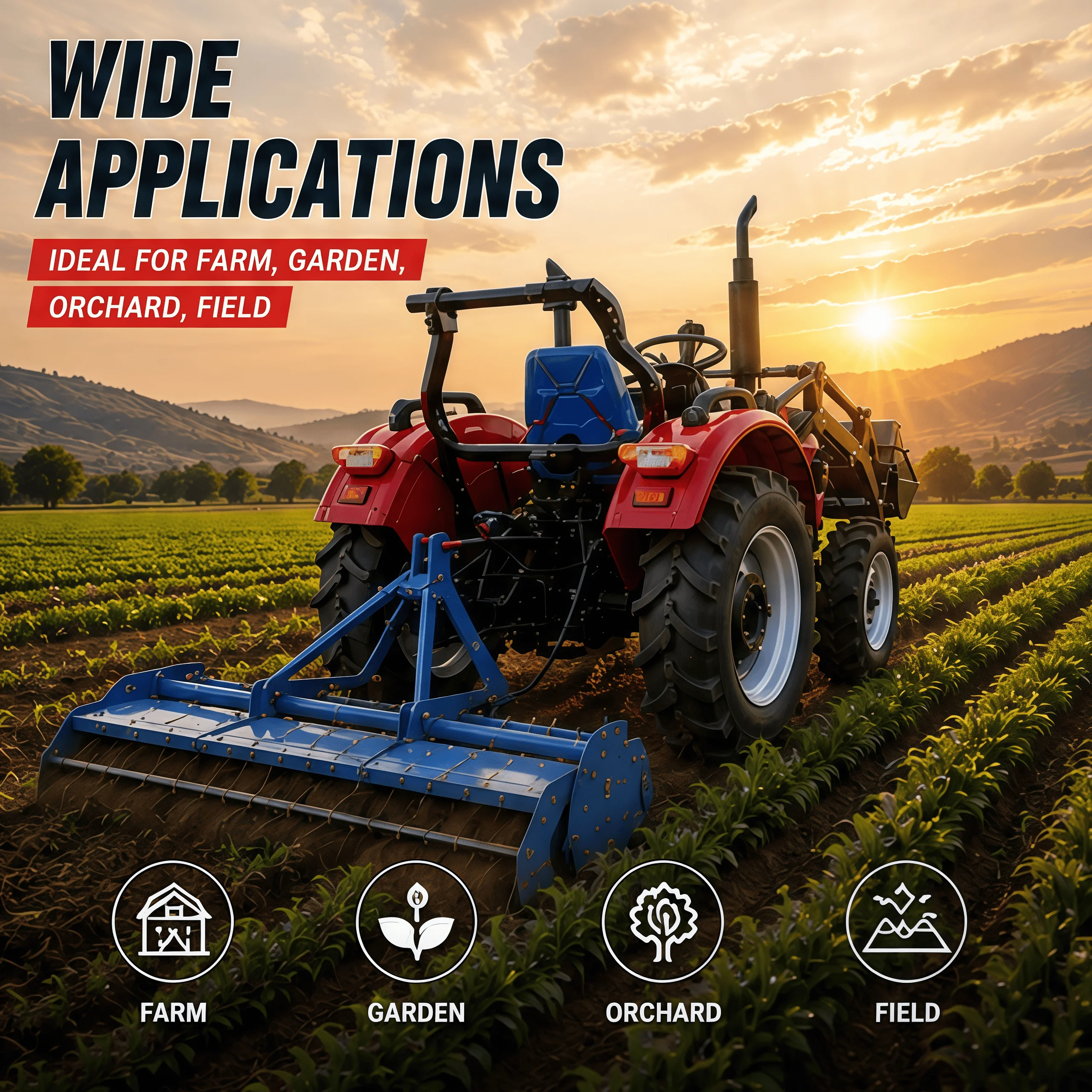 Custom 30-50HP Farm Tractor Co - Agriculture Farming Services review and price