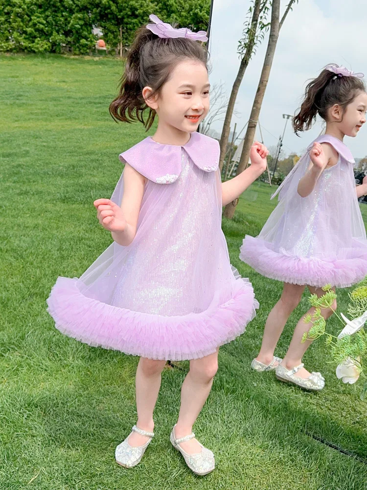 Princ Sle Me Saia Dr Verão Faionable Girls Dr Colete Top Saia Midi Bright Tead Princ Sve China Made