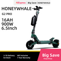 HONEYWHALE G2PRO Adult Electric Scooter 600W Motor City Escooter 54.6V16AH Battery 10 Inch Tire Foldable E-Scooter