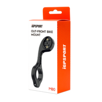 IGPSPORT M80 Original Handlebar Extended Bracket Bike Headlight Mount Bar Cycling Computer For Garmin Edge IGS630 Bsc300 BSC200