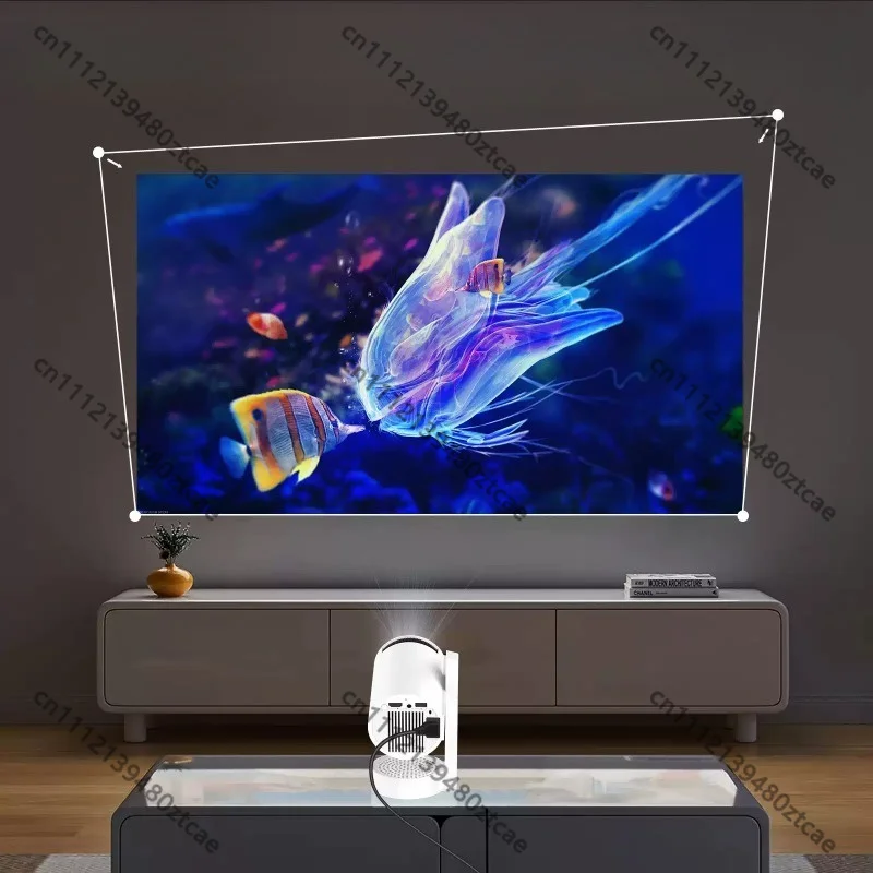 Portable HD Smart LED Projector Android‑System Home Cinema Multi‑Function Projection Device For Home Indoor Outdoor Movie