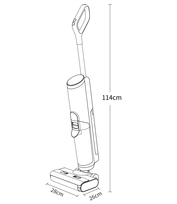 Wireless Floor Cleaning Vacuum Cleaner Robot Wet and Dry Smart Vacuum Cleaner Sweeper Electric Mop Household Floor