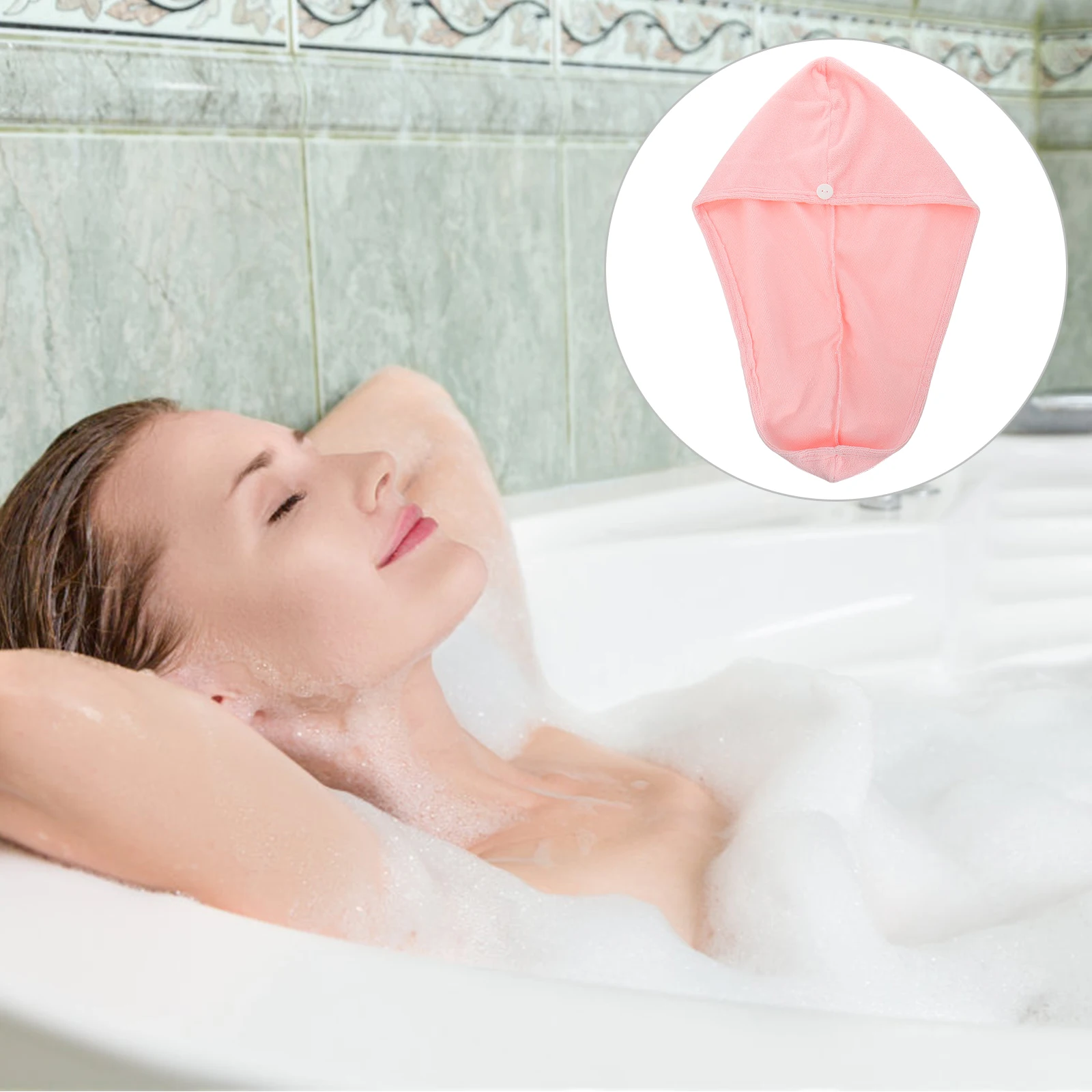 

Microfiber Quick Dry Hair Towel Bath Cap Turban Wrap Absorbing Shower Caps Drying Head Towels Hair Mask Gloves
