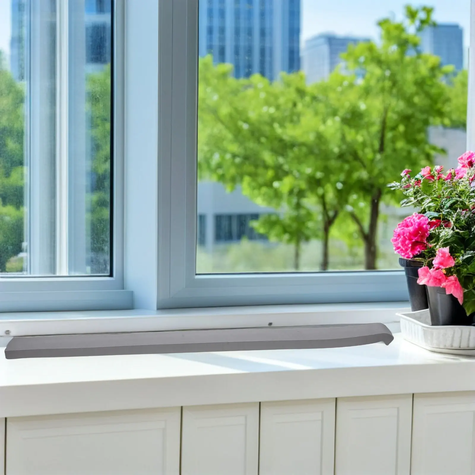 

2 шт. Впитывающие губчатые полоски для подоконников, водонепроницаемые, предотвращающие конденсат, влагопоглощающие, для дома и кухни, защита от конденсата на подоконниках