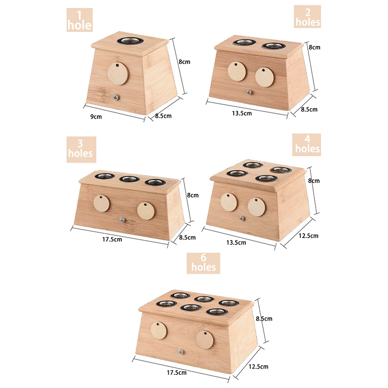 Moxibustion Box Nature Bamboo Burner Warm Acupuntura Massage Therapy Moxa Stick Body Acupoint Massager Health Care Relieve Pain