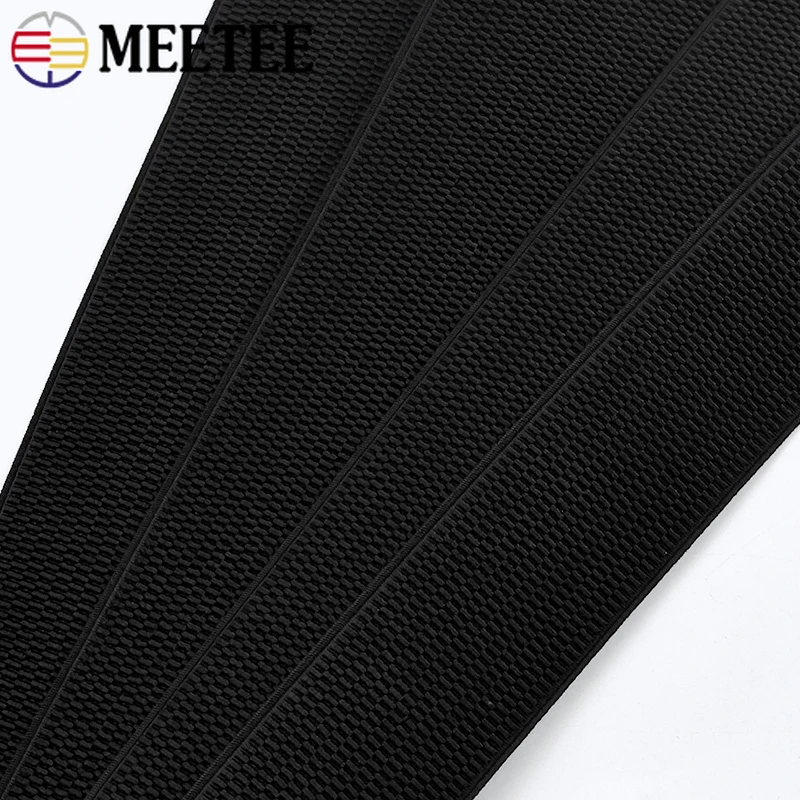 

5/8Meter 25-100mm Elastic Band Waistband Belt Sling Corn-textured Rubber Bands Sport Clothes Stretch Tape DIY Sewing Accessories