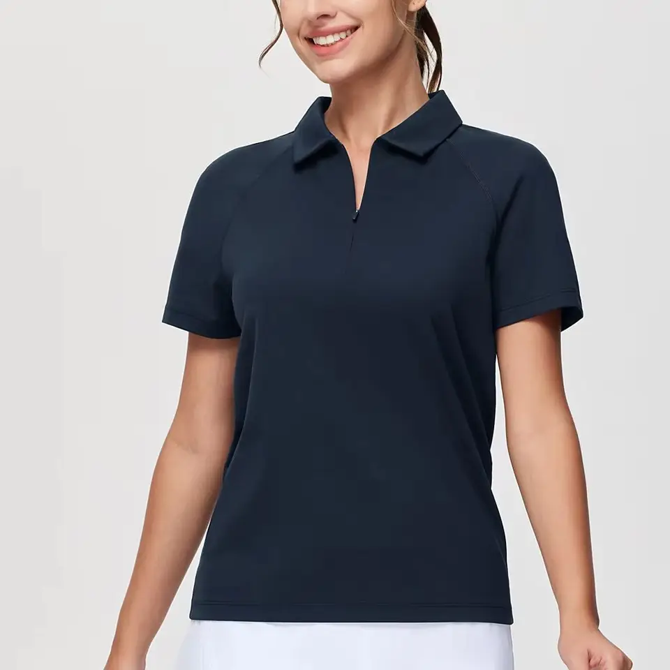 Quick Dry Women's Short Sleeve Polo Golf Shirt