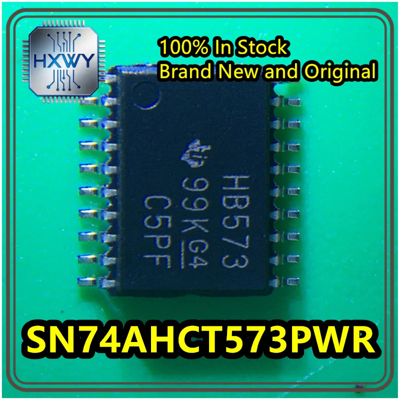 (10/50 pieces) SN74AHCT573PWR SN74AHCT573 HB573 TSSOP20 8-bit D-type transparent latch chip brand new original in stock.