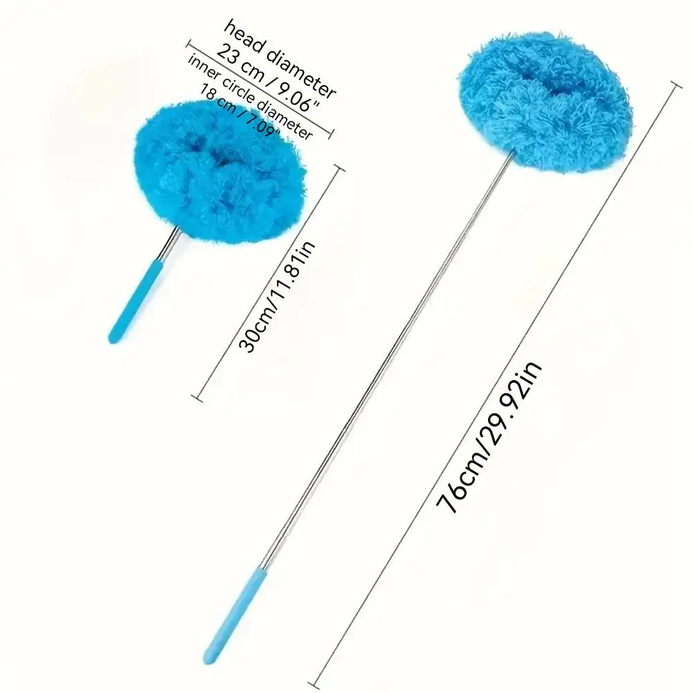 Microfiber Ceiling Fan Duster Reusable And Cleaner Brush For Effortless Cleaning Tool with telescoping pole - view 6