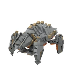 MOC Terminid Charger Building Blocks Game Helldivers DIY Model Set Enemies Bricks Role Play Boy Kids Birthday Assembly Gift