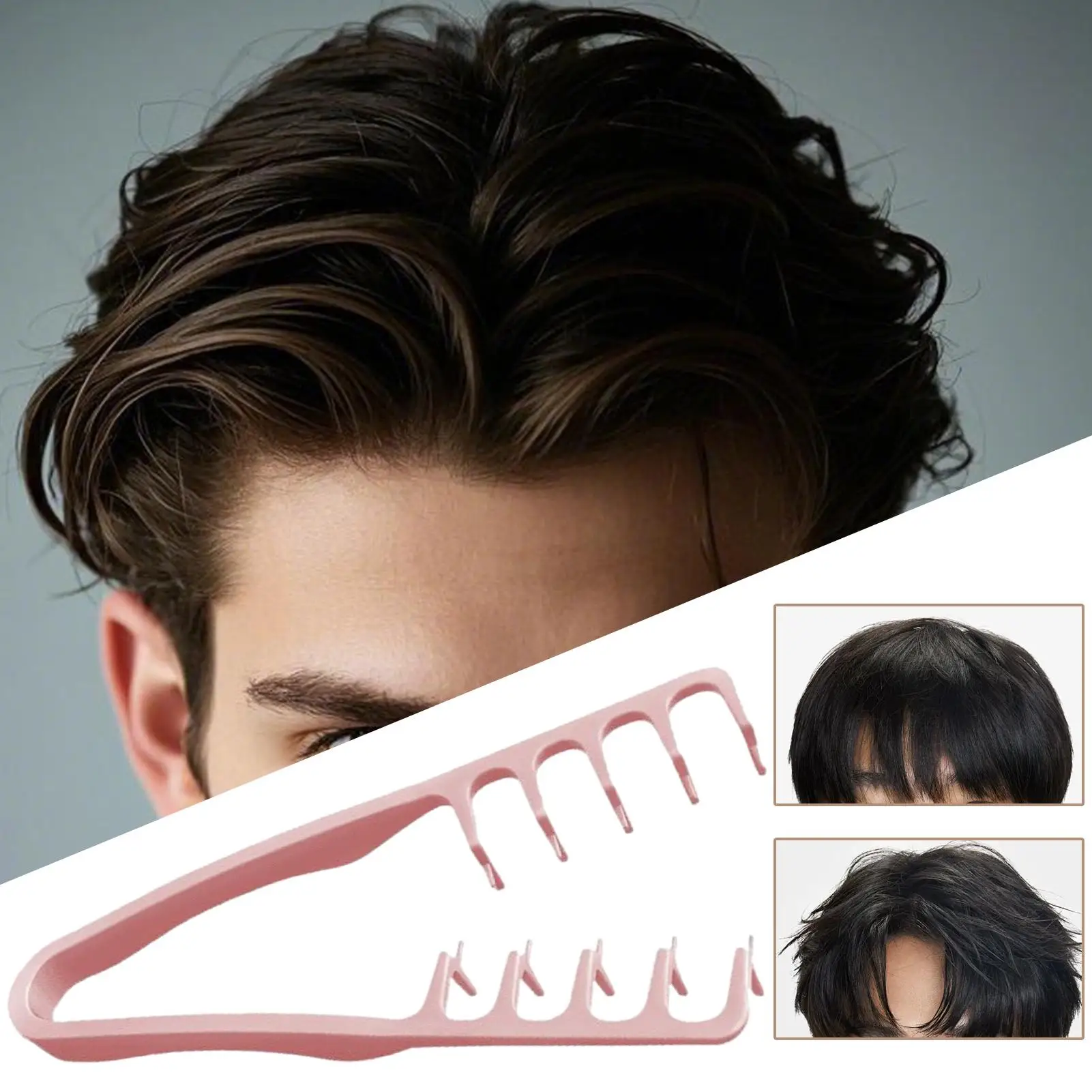 wide-toothed hairbrush Hair Root volumizing styling tool Hair Styling Combs women beauty for Hairdressing Home Dorm Travel