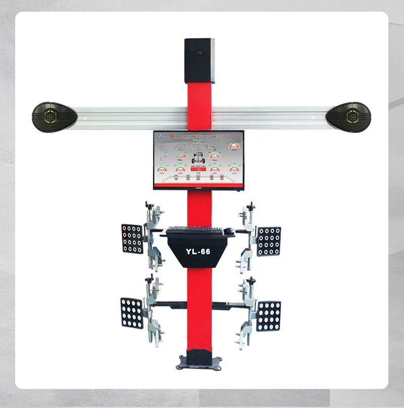 

Automobile 3D four-wheel aligner four-column lift tire pick machine balance machine