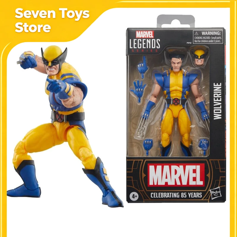 

6-Inch Marvel Legends Series Celebrating 85 Years Wolverine Action Figure X-Men Figure Collect Model Ornaments Toy Birthday Gift