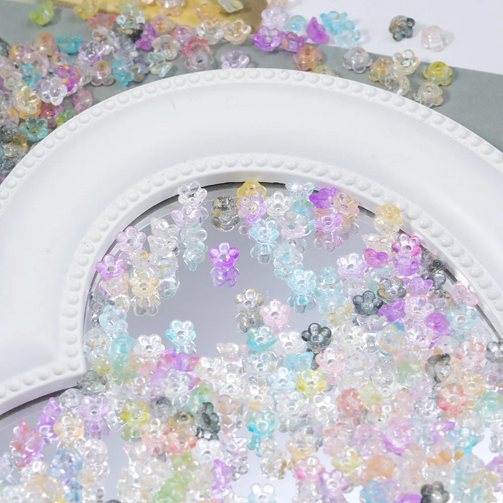 

Cordial Design 11000Pcs 6*6MM DIY Beads Making/Gradient Effect/Hand Made/Jewelry Accessories/Flower Shape/Acrylic Bead #18755