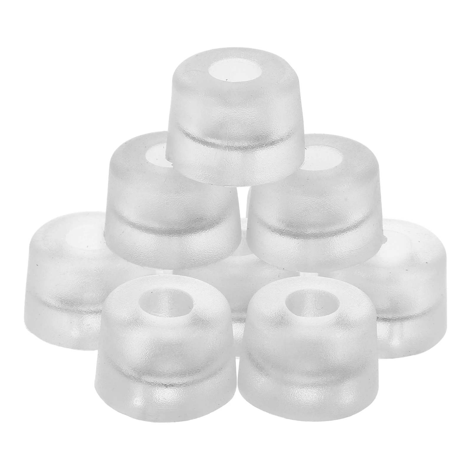 10 قطعة منصات سيليكون شفافة عدم الانزلاق حماة الأثاث الأرضيات الصلبة المضادة للخدش الحد من الضوضاء الجدول منصات القدم