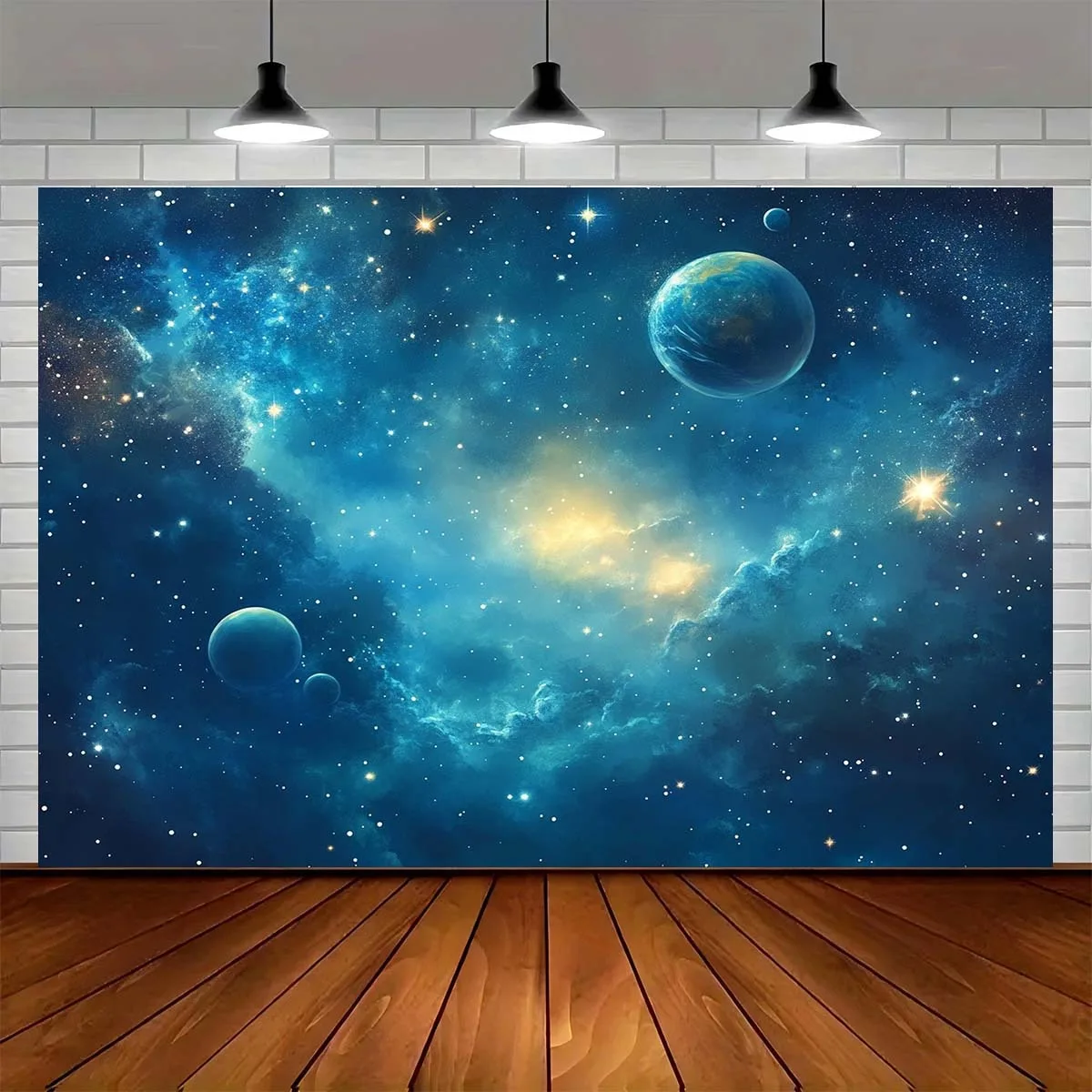 Space Nebula Galaxy Tapestry Wall Hanging Cosmic Universe Planet Decor Astronomy Art 180x230cm