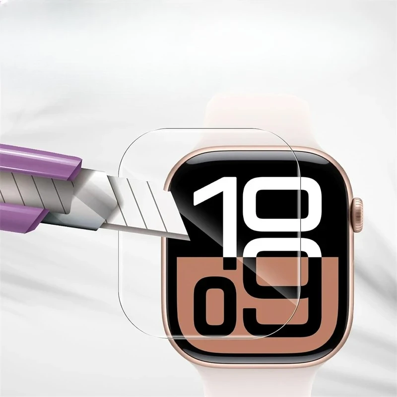 5 قطعة فيلم هيدروجيل لساعة أبل 5 6 SE 40 مللي متر 44 مللي متر 42 38 واقي للشاشة أبل ساعة الترا 49 مللي متر 7 8 9 41 مللي متر 45 مللي متر 10/11 42/46 مللي متر