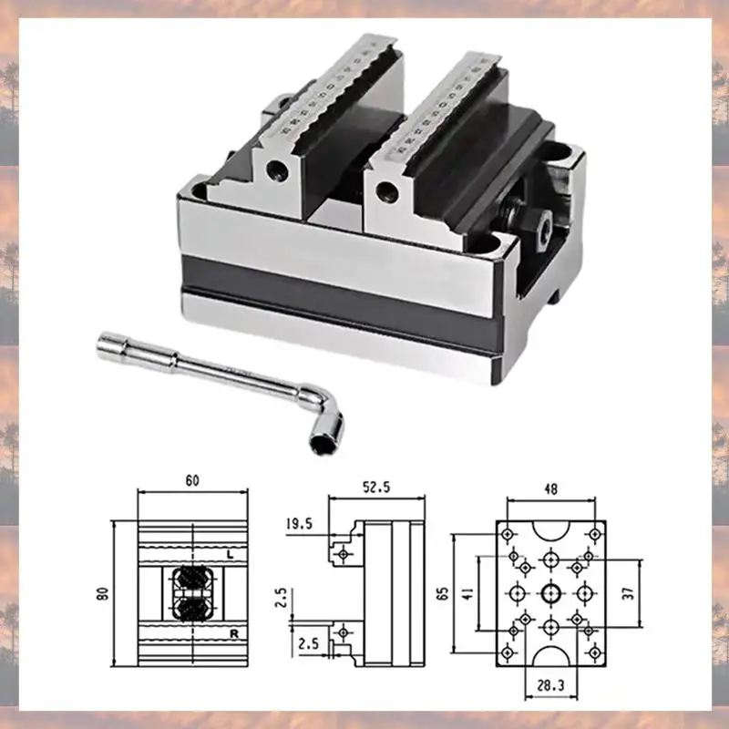 2025 الاتجاه CNC الذاتي توسيط نائب الذاتي توسيط CNC ملزمة مركز التصنيع باستخدام الحاسب الآلي متحدة المركز كماشة بأنف مسطح