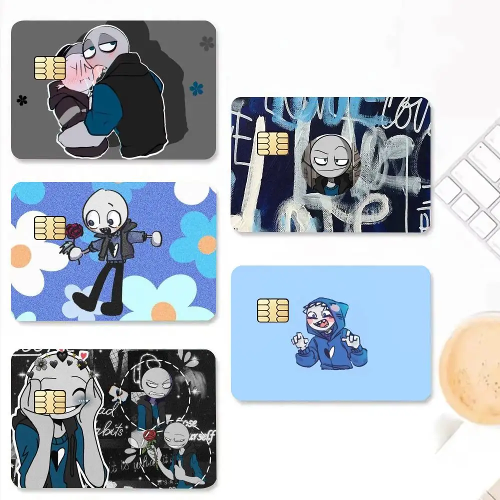 Game Your Boyfriend P-Peter  Credit Card HD Stickers Small Chip Waterproof Sticker Game Card Decal Gift