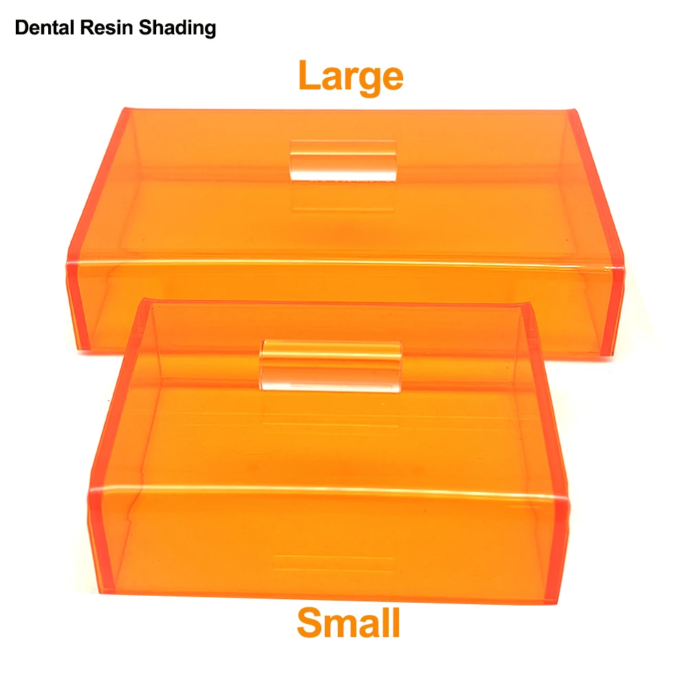 

Dental Resin Shade Storage Box Light Proof Plastic Organizer Case UV Protected for Lab and Clinic Use