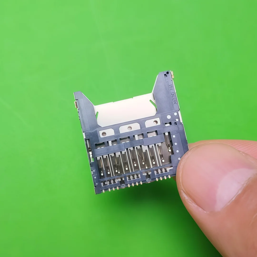 New SD Memory Card Slot Reader Socket Replacement Repair Part for Canon SX610 SX620 SX720 G3X G7X G7X2 M6 Digital Camera