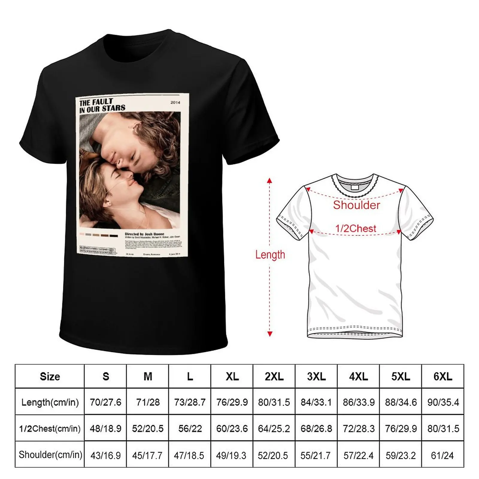 The Fault in Our Stars T-Shirt Casual Fashion Print Tee Top