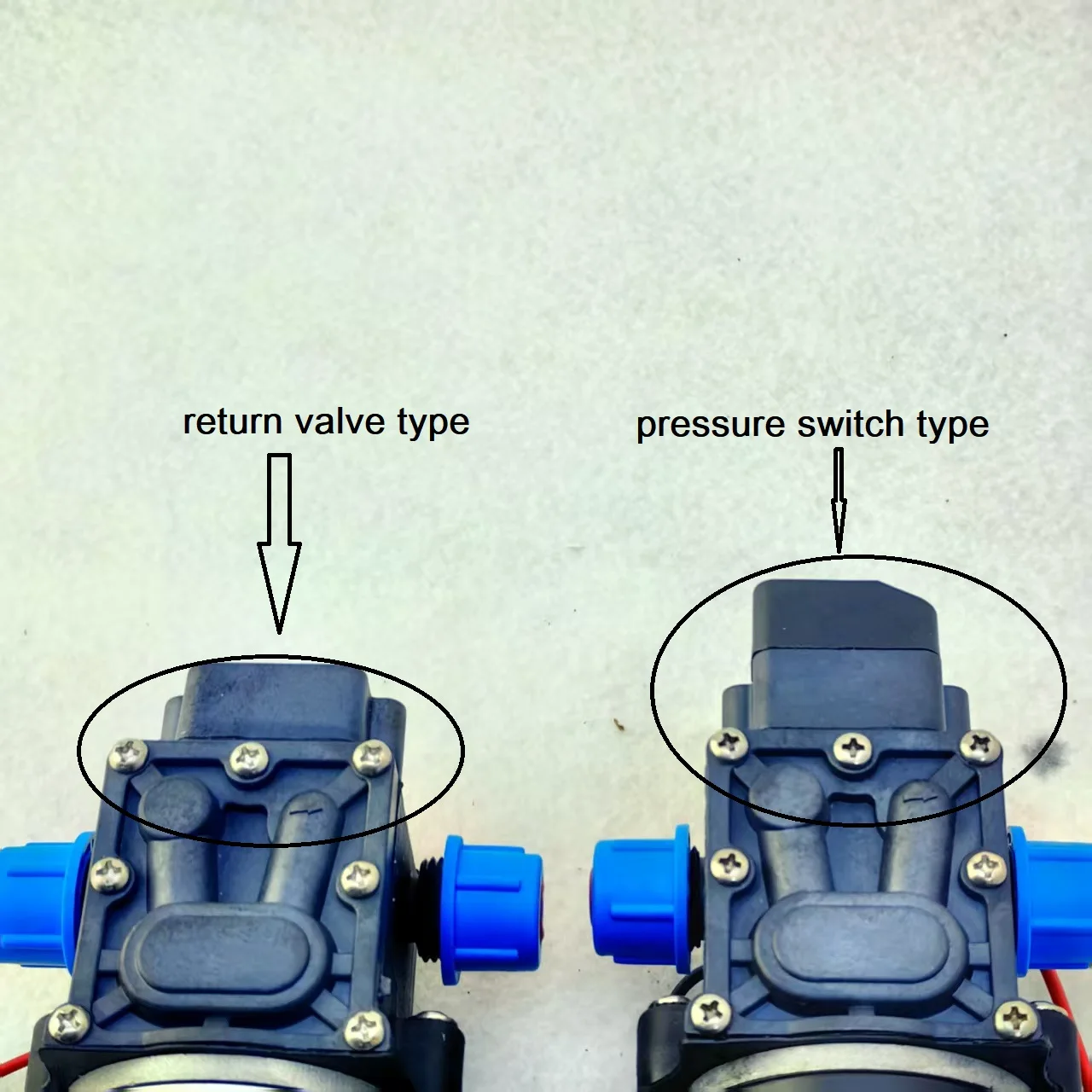 Self suction water pump 100W  Diaphragm high pressure small 12 volt 24 volt dc diaphragm Water Pump 8L/min