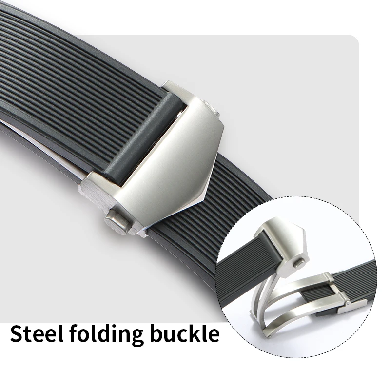 ل TA-G هوير AQUARACER 43 مللي متر لوحة الاتصال WAY201A WAY211C WAY201B منحني الفم حزام ساعة سيليكون أسود أزرق سوار الغوص