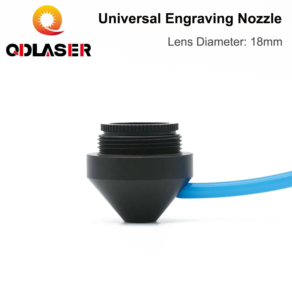 QDLASER CO2 Laser Head Air nozzle compound Universal engraving nozzle Laser head for CO2 laser engraving and cutting machines