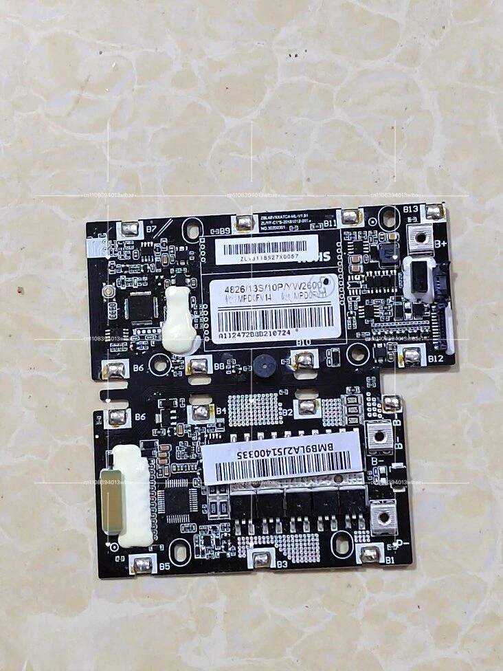 For NIU M+ Lithium Battery Protection Board 48V26A Original Dismantling