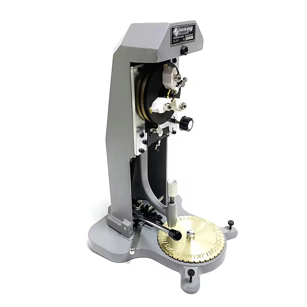 

SL-810 Standard Letter Block Dial Manual Inside Ring Marking Engraving Machine De Gravure De Bague Jewelry Engraver
